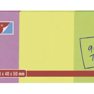 TESA Haftnotiz 56001-00-00 40mm x 50mm Pink, Gelb, Grün 240 Blatt