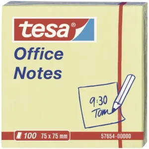 TESA Haftnotiz 57654-00000 75mm x 75mm Gelb 100 Blatt