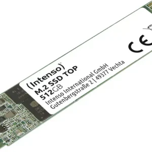 Intenso Top Performance 512GB Interne M.2 SATA SSD 2280 M.2 SATA 6 Gb/s Retail 3832450