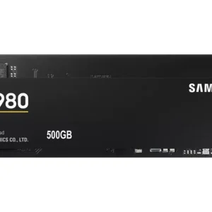 Samsung 980 500GB Interne M.2 PCIe NVMe SSD 2280 M.2 NVMe PCIe 3.0 x4 Retail MZ-V8V500BW