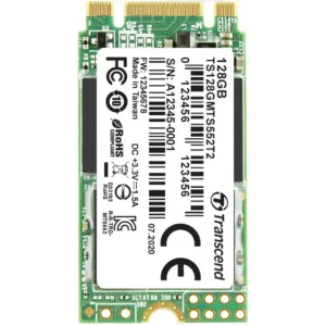 Transcend MTS552T2 128GB Interne M.2 SATA SSD 2242 SATA 6 Gb/s Industrial TS128GMTS552T2
