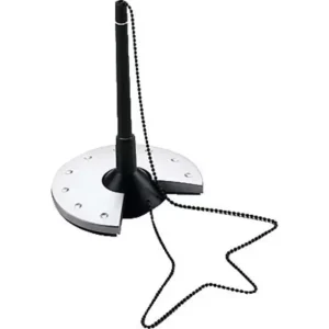 Helit Kugelschreiberständer base H6220399 Schwarz, Silber 1 St.
