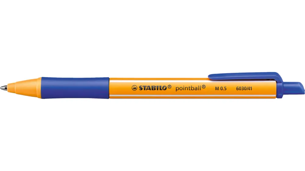 STABILO 1 St. pointball 6030/41 Kugelschreiber 0.5 mm Schreibfarbe: Blau N/ voelkner
