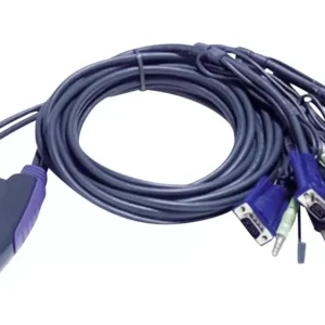 ATEN CS64US 4 Port KVM-Umschalter VGA USB 2048 x 1536 Pixel