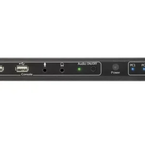 SpeaKa Professional 4 Port KVM-Umschalter HDMI USB 1920 x 1080 Pixel, 3840 x 2160 Pixel
