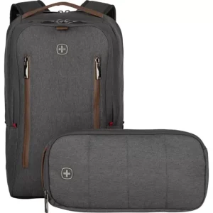 Wenger Notebook Rucksack City Upgrade Passend für maximal: 39,6cm (15,6") Grau