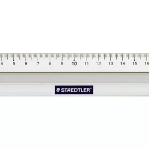 Staedtler 563 20 563 20 Lineal Aluminium Silber 20cm