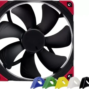 Noctua NF-A14 PWM chromax.black.swap PC-Gehäuse-Lüfter (B x H x T) 140 x 140 x 25 mm