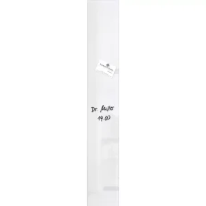 Sigel Glas-Magnettafel Artverum Super-Weiß (B x H) 12cm x 78cm GL101