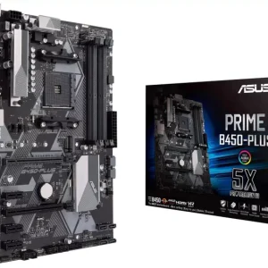 Asus Prime B450-Plus Mainboard Sockel (PC) AMD® AM4 Formfaktor (Details) ATX Mainboard-Chipsatz AMD® B450