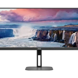 AOC Value-Line U34V5C/BK LED-Monitor EEK G ( - G) 86.4cm (34 Zoll) 3440 x 1440 Pixel 21:9 4 ms HDMI®, DisplayPort, USB-