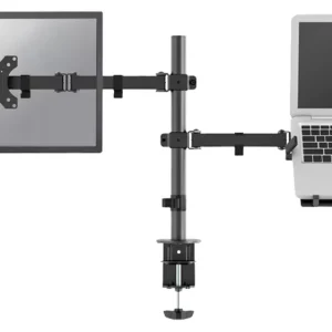 Neomounts FPMA-D550NOTEBOOK 2fach Monitor-Tischhalterung 25,4cm (10") - 81,3cm (32") Schwenkbar, Rotierbar, Neigbar