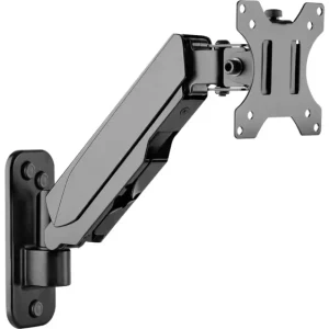 Value 17.99.1190 1fach Monitor-Wandhalterung Schwarz Höhenverstellbar