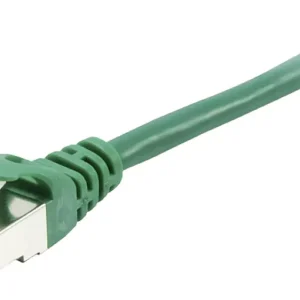 Equip 605640 RJ45 Netzwerkkabel, Patchkabel CAT 6 S/FTP 1.00m Grün vergoldete Steckkontakte