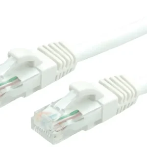 Value 21.99.0256 RJ45 Netzwerkkabel, Patchkabel CAT 6 U/UTP 1.50m Weiß