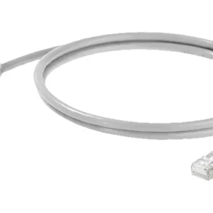 Weidmüller 2661950050 RJ45 Netzwerkkabel, Patchkabel CAT 6a S/FTP 0.50m Grau 1St., WEIDMÜLLER voelkner