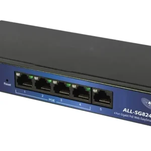 Allnet ALL-SG8245PM Netzwerk Switch 5 Port 1000MBit/s PoE-Funktion