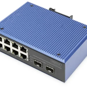 Digitus DN-651147 Industrial Ethernet Switch 8 + 2 Port 10 / 100 / 1000MBit/s