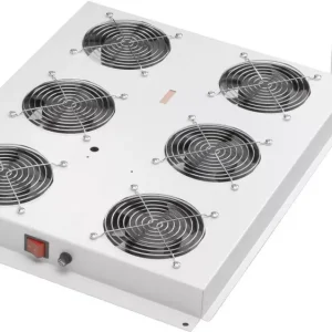 Digitus DN-19 FAN-4-SRV 19 Zoll 4 x Netzwerkschrank-Lüfter 1 HE Grau