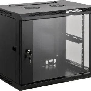 Intellinet 711975 19 Zoll Netzwerkschrank (B x H x T) 600 x 770 x 600mm 15 HE Schwarz (RAL 9005)