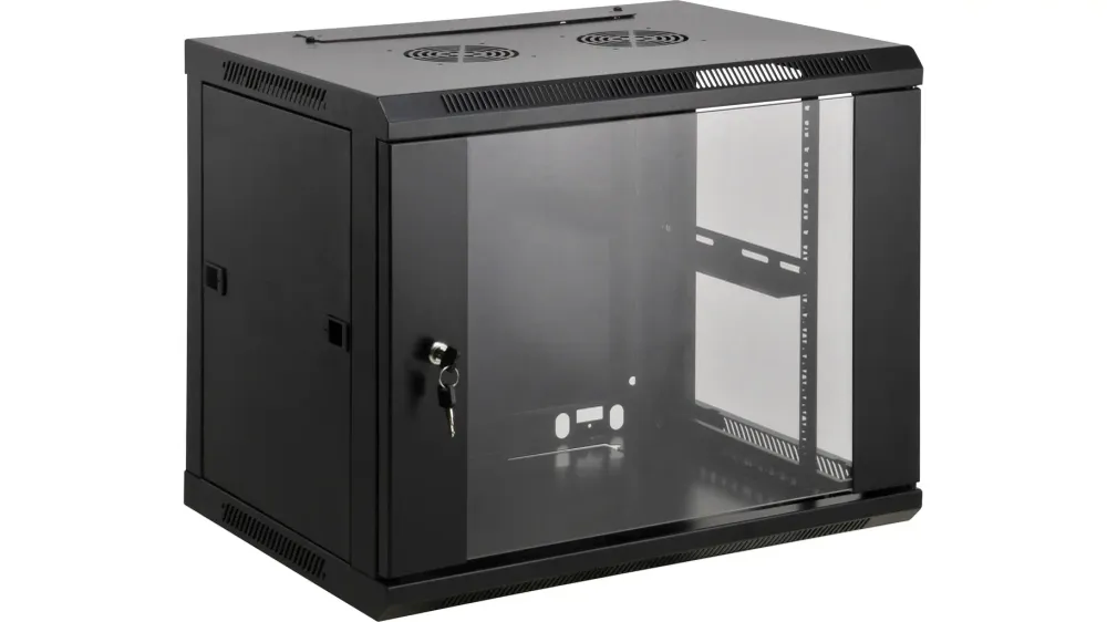 Intellinet 711975 19 Zoll Netzwerkschrank (B x H x T) 600 x 770 x 600mm 15 HE Schwarz (RAL 9005)