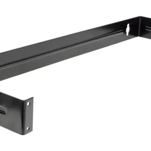 Intellinet Aufklappbare 19" Wandbefestigung 1HE Schwarz 19 Zoll Verteilerrahmen (B x H x T) 492 x 45 x 148mm 1 HE Schwarz