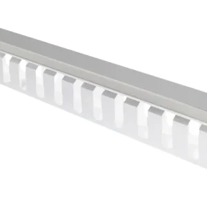 Value 26.99.0301 19 Zoll Netzwerkschrank-Frontblende 1 HE Grau (RAL 7035)