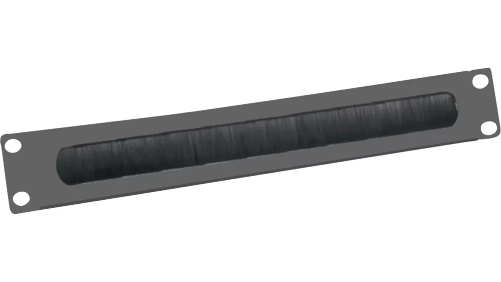 Value 26.99.0316 19 Zoll Netzwerkschrank-Frontblende 2 HE Schwarz (RAL 9005)