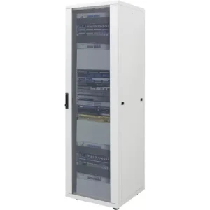 19 Zoll Netzwerkschrank LogiLink D16S68G 800 mm 16 HE Lichtgrau (RAL 7035)
