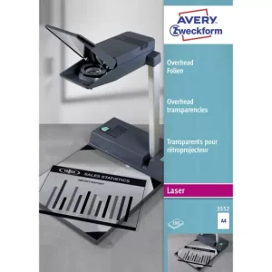Avery-Zweckform 3552 Overhead-Projektor-Folie DIN A4 Laserdrucker, Kopierer Transparent 100St. voelkner