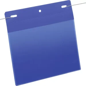 Durable Drahtbügeltasche 175207 Blau 223 mm x 218 mm voelkner