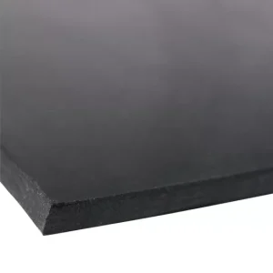 COBA Europe EPDM00001C Industrie-Gummi (B x H) 1.4m x 1.5mm (Meterware) Schwarz voelkner