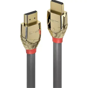 LINDY Anschlusskabel HDMI- Stecker, HDMI- Stecker 5.00m Grau 37604 8K UHD HDMI-Kabel