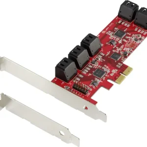 Renkforce RF-2748532 10 Port SATA Controller PCIe x4 Passend für (SSD): SATA SSD inkl. Low-Profile Slotblech