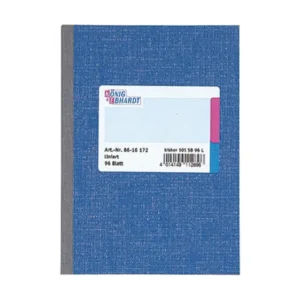 König & Ebhardt Kladde 8615172 Notizbuch liniert Blau Anzahl der Blätter: 96 DIN A5, KÖNIG & EBHARDT voelkner