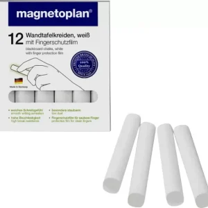 Magnetoplan Tafelkreide 12307 Weiß N/ 12St. voelkner