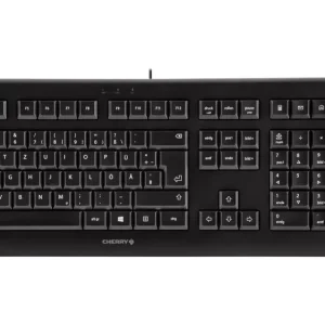 CHERRY DC 2000 USB Tastatur, Maus-Set Deutsch, QWERTZ Schwarz