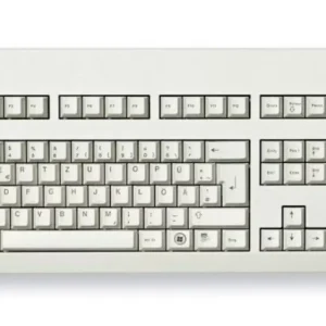 CHERRY G80-3000 Kabelgebunden Tastatur Deutsch, QWERTZ Weiß voelkner