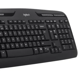 Logitech MK330 Funk Tastatur, Maus-Set Deutsch, QWERTZ Schwarz