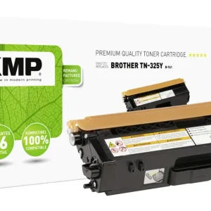 KMP Tonerkassette ersetzt Brother TN-325Y, TN325Y Kompatibel Gelb 3500 Seiten B-T41