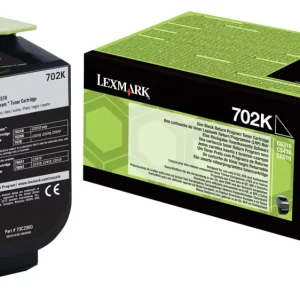 Lexmark Toner 702K CS310 CS410 CS510 Original Schwarz 1000 Seiten 70C20K0