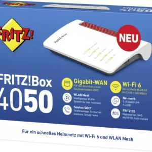 AVM FRITZ!Box 4050 WLAN Router 2.4GHz, 5GHz voelkner